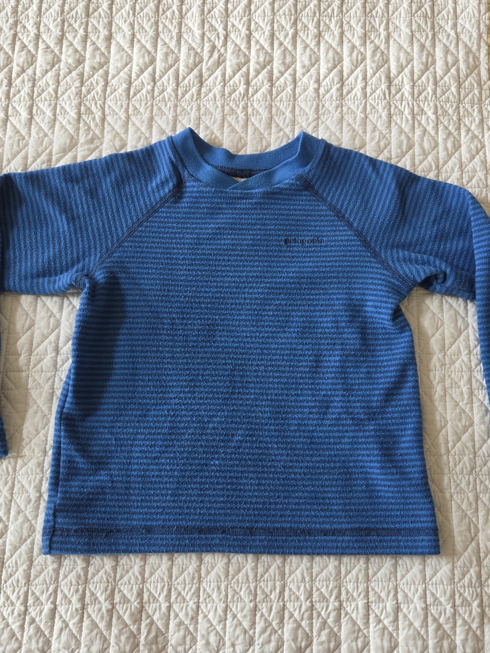 Patagonia Kids' Blue Long-Sleeve Thermal Top